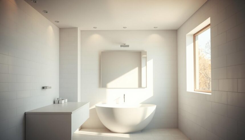 jak urządzić małą łazienkę