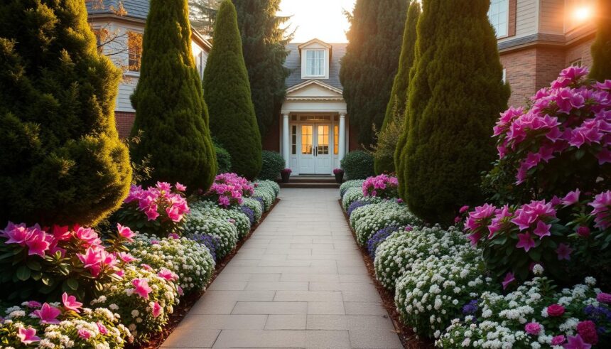 jak urządzić ogród przed domem